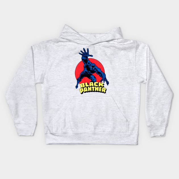 Black Panther Kids Hoodie by Pop Fan Shop